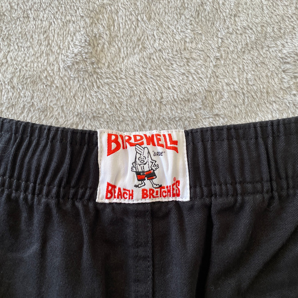 Birdwell Britches Twill Shorts Mens Medium Beach Casual Classic Retro Skate - Picture 4 of 8